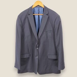 Mantoni Sport Coat Suit Jacket Men 50L Gray 2 Button 100% Fine Wool Blazer